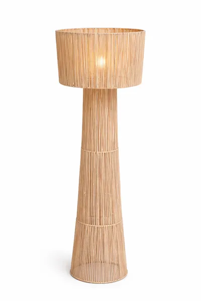 ESMA - Lampe tressée en raphia