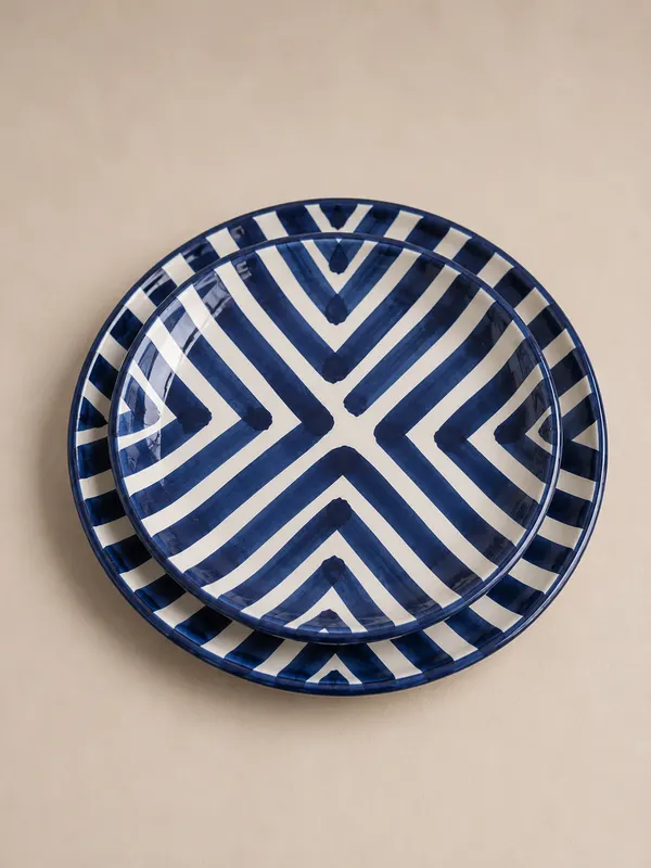 MARELLA - Moyenne assiette rayures 