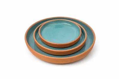 AZUR - Petite assiette turquoise 
