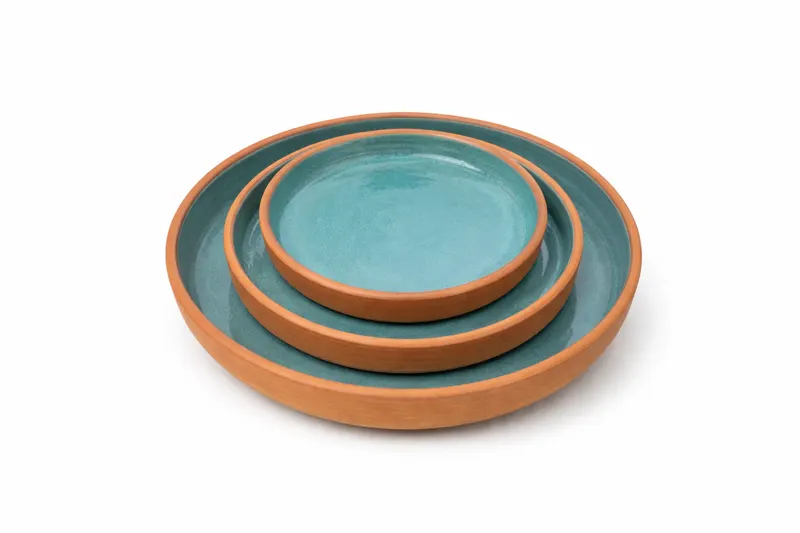 AZUR - Petite assiette turquoise 