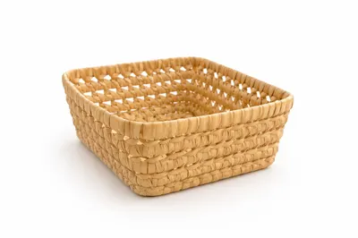 ADRIA -  Panier en fibres naturelles carré