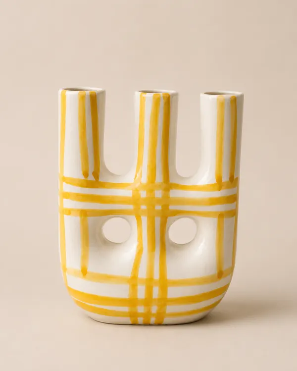 SOLÉA - Vase jaune 