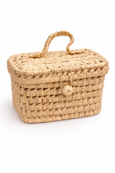 CLÉO -  Petite malle en fibres de palmier